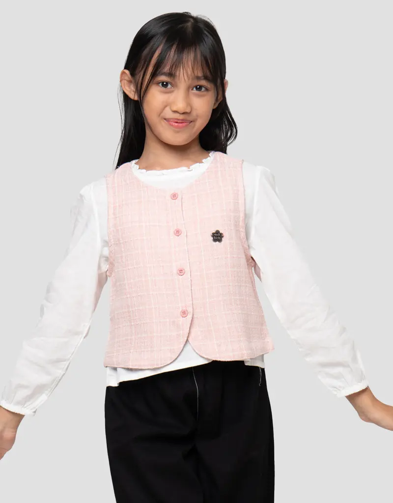 Exit Elina 2-In-1 Girls' Blouse With Detachable Layer 1