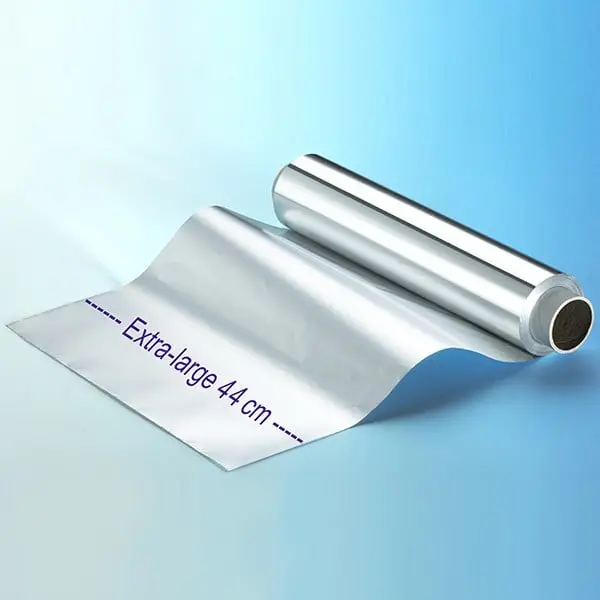 Extra-Large Aluminum Foil Roll – 200 M × 44 Cm, Premium Grade 1