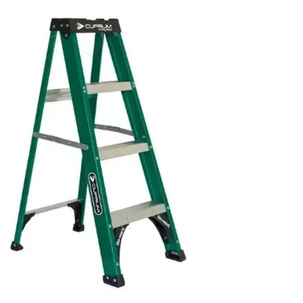 Fiberglass Telescoping Ladder – 4 Ft (Model C-3217-04) 1