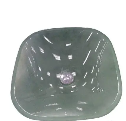 Frosted Glass Square Countertop Sink – E615/Ro-2Fl 1