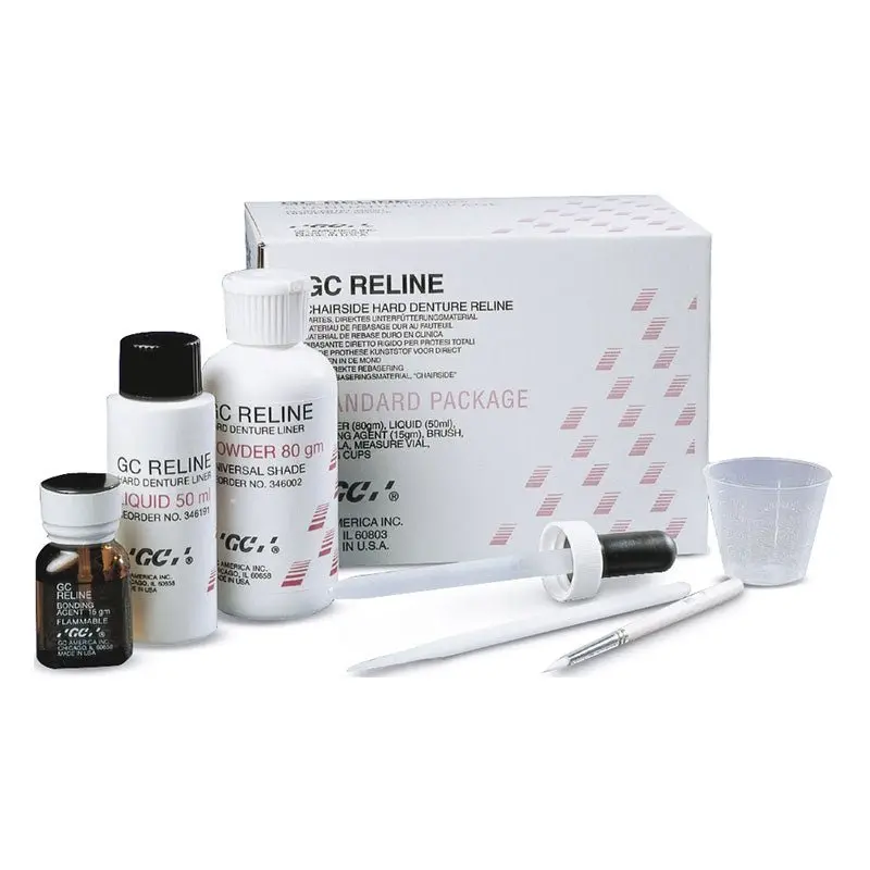 Gc Reline Long-Term Rebase Resin – Heat-Polymerized Acrylic 1