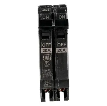 Ge Thqp Dual-Pole Circuit Breaker – 20 Amp 1
