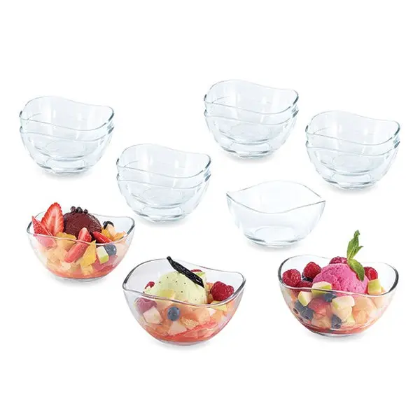 Glass Ramekin Set (12 Pcs) By Vague Lebrun 1
