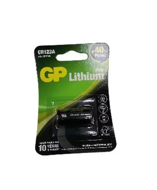 Gp Cr123A Lithium Battery – 3V, High-Drain Primary Cell 1