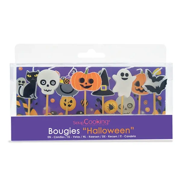 Halloween-Themed Decorative Candle Assortment – Scrapcooking 1