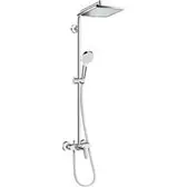 Hansgrohe 27284000 Dual-Jet Shower Column (240 Mm) 1