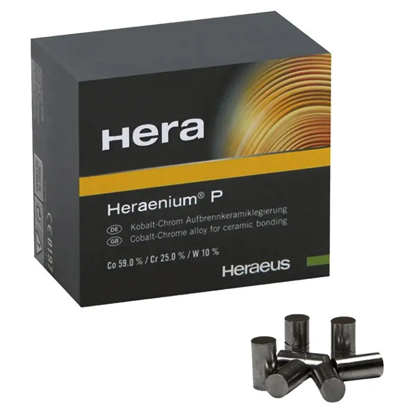 Heraenium P Luxury Ceramic Alloy – Nickel-Free Cr-Co Framework Material 1