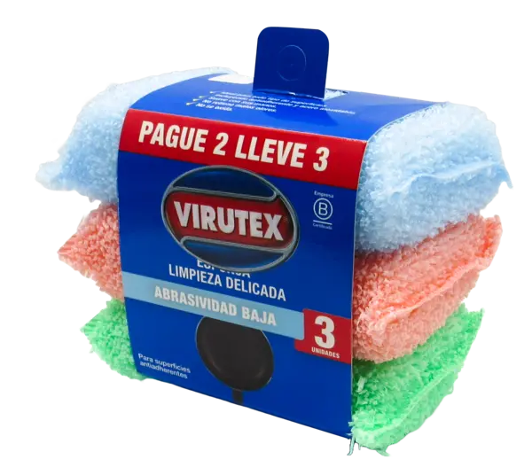 High-Density Foam Sponge – Spunita Type, 3-Per-Pack, Sku 1101332 1