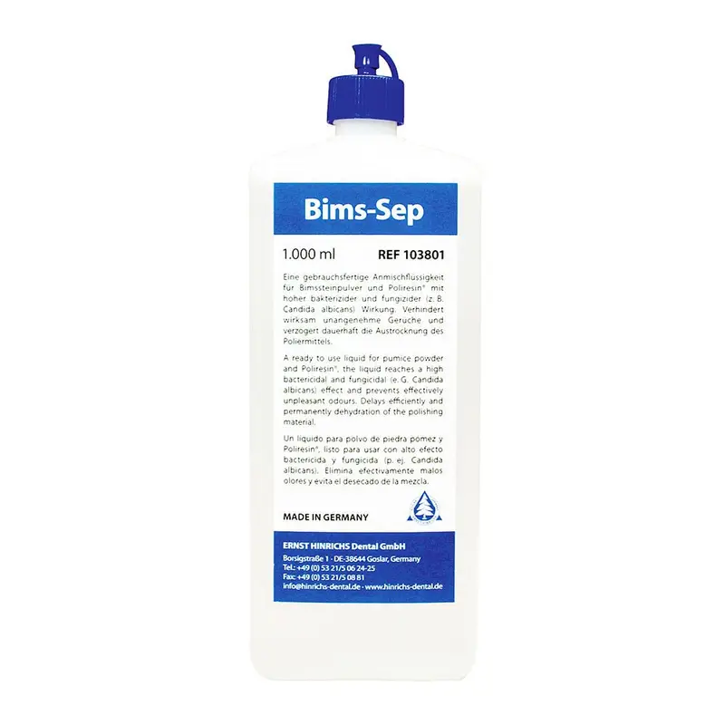 Hinrichs Bims-Sep Disinfectant – Bactericidal Surface Cleaner For Burs 1
