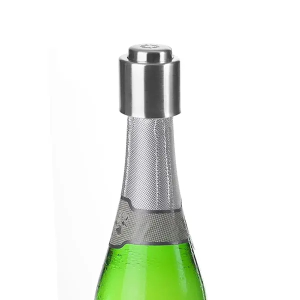 Ibili Champagne Stopper With Push Button – Reusable Sealing Cap For Sparkling Wine 1