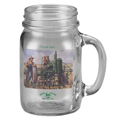 Insulated John Deere Lunchtime Drinking Jar – Stainless Steel Tumbler 1