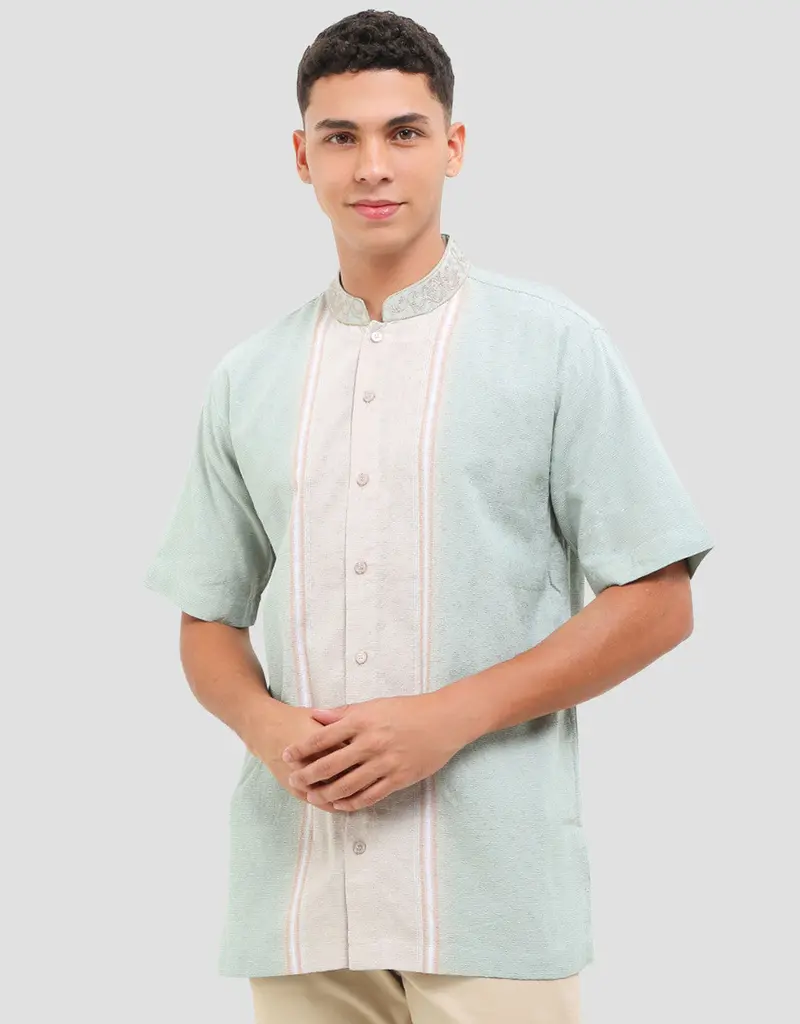 Intresse Green Tease 3 Men'S Short-Sleeve Koko Shirt 1