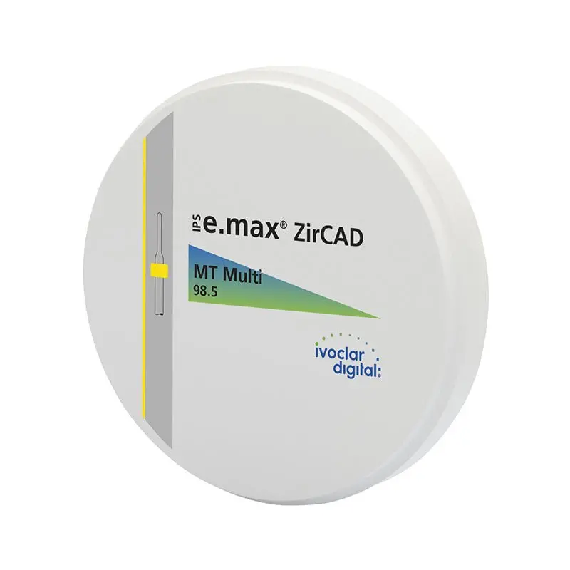 Ips E.Max Zircad Mt Multilayer Zirconia Disc – 98 × 20 Mm 1