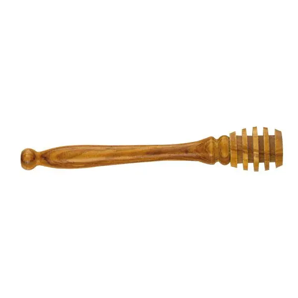 Jean Dubost Olive Wood Honey Spoon – Elegant Natural Serving Utensil 1