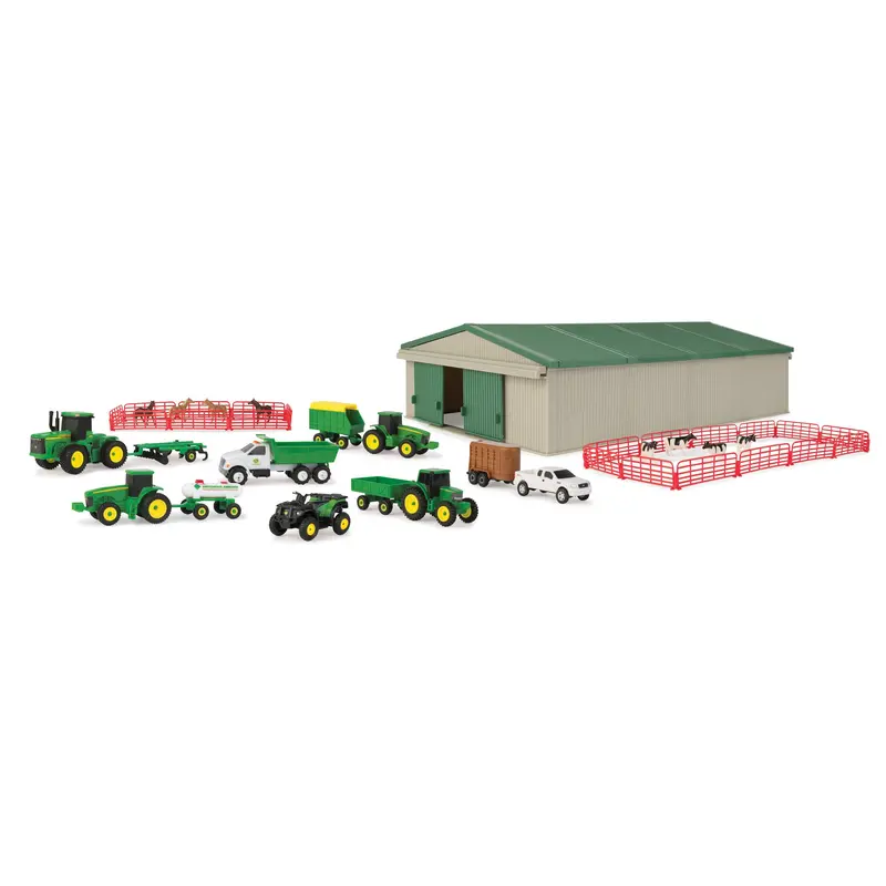 John Deere 70-Piece Farm-Themed Die-Cast Model Collection 1