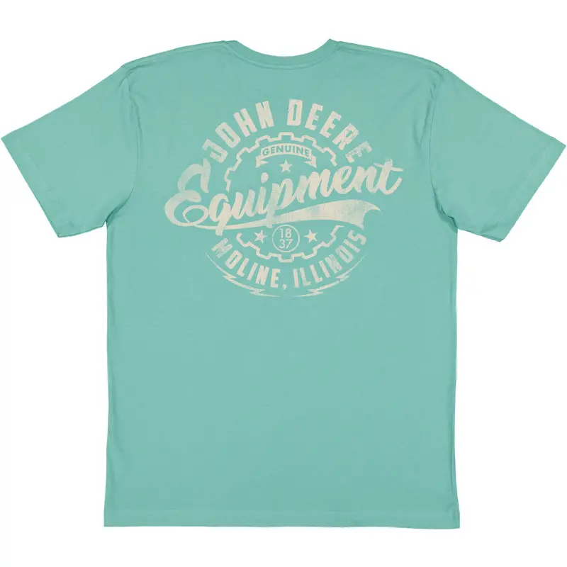John Deere Equipment Graphic Tee – Classic Black Men’S Shirt 1