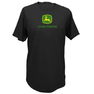 John Deere Men’S Classic Black Logo T-Shirt 1