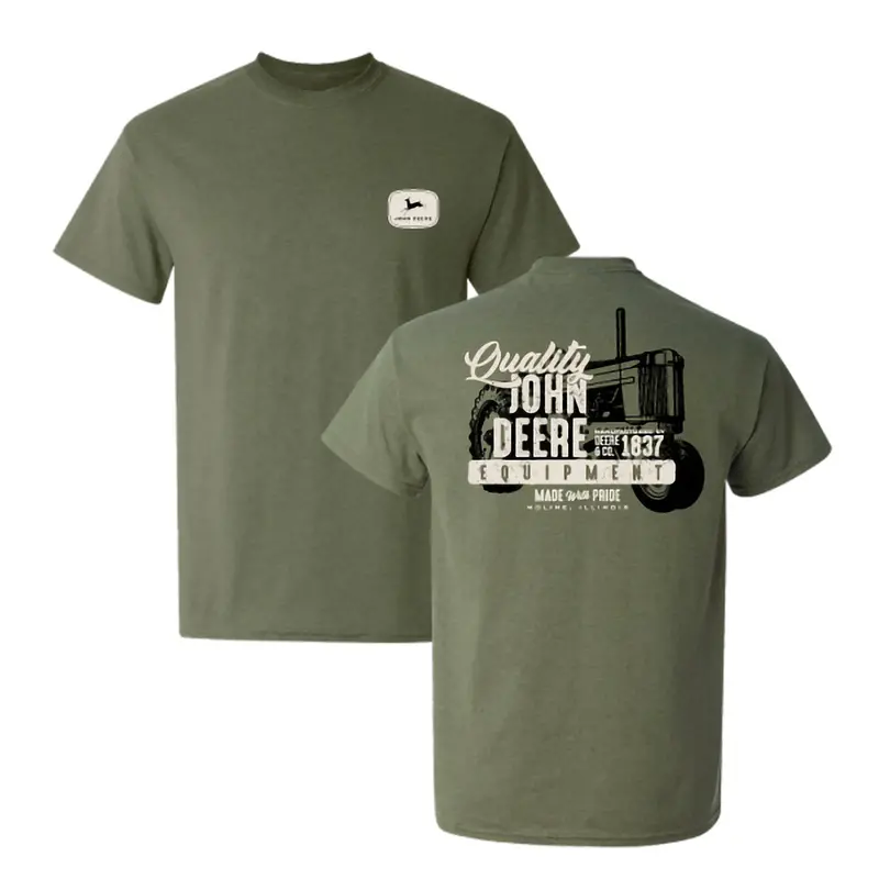 John Deere Men'S Quality Equipment Tractor Graphic Tee 1
