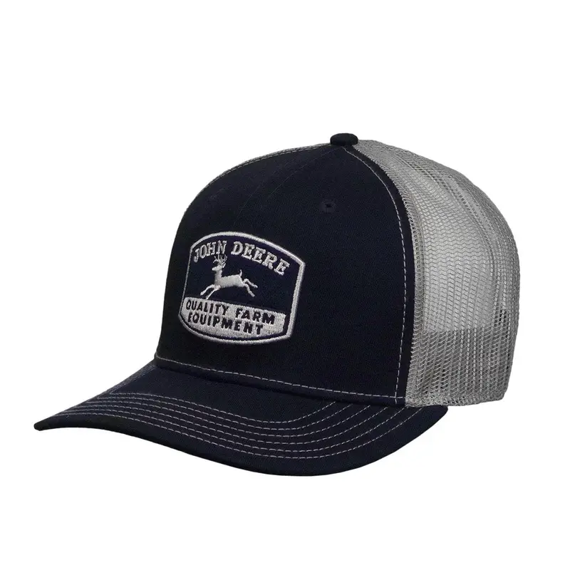 John Deere Navy Blue Heavy-Duty Farm Equipment Cap 1