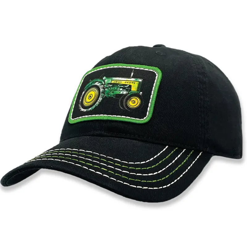 John Deere Tractor Patch Embroidered Twill Cap 1