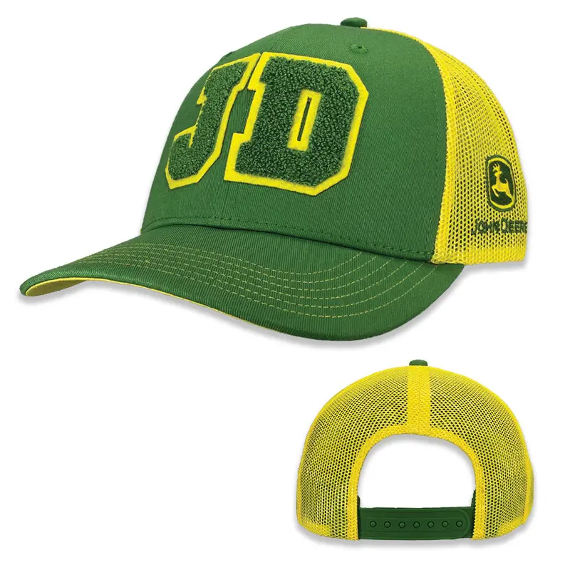 John Deere Youth Patch Trucker-Style Cap For Boys 1