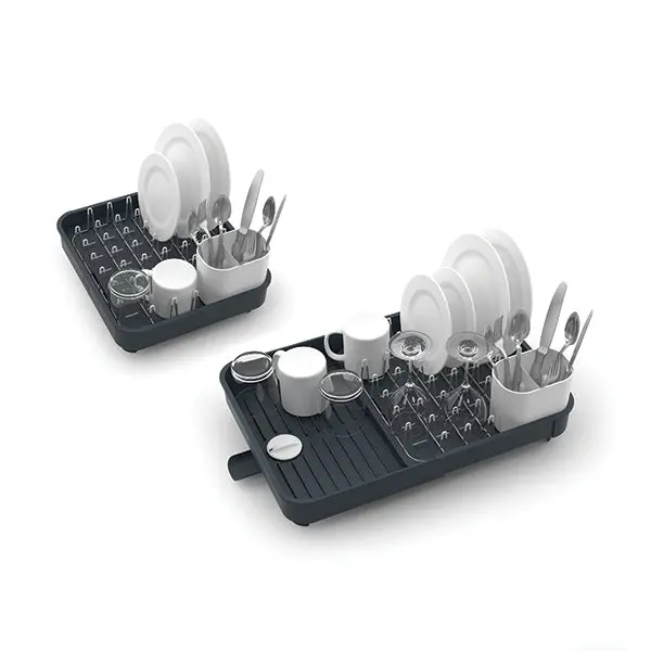 Joseph Joseph Expandable Dual-Tone Dish Drying Rack (Gray & White) 1