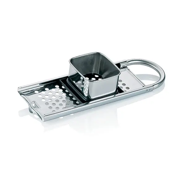 Kela Short Spaetzle Maker – Stainless Steel Mandoline For Homemade Dumplings 1