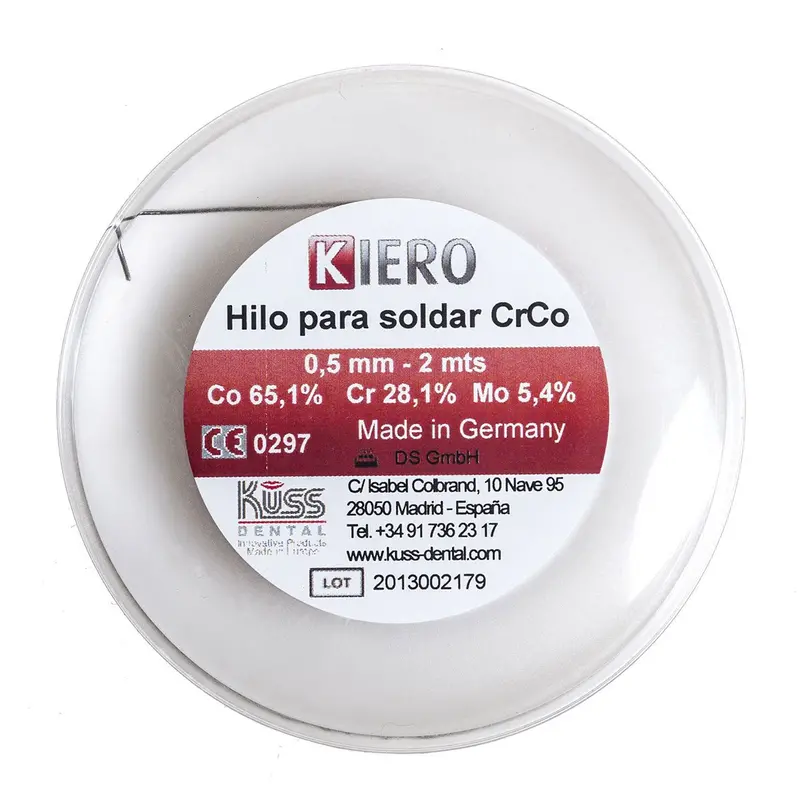 Kiero Cobalt-Chromium Laser Welding Filament – Stellite-Reinforced Spool 1
