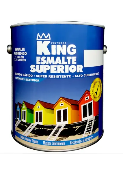 King Enamel Premium Paint – White, 80-Gallon Drum 1