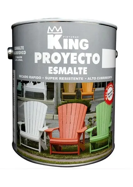 King Enamel Project Paint – Red, 27-Gallon Drum 1