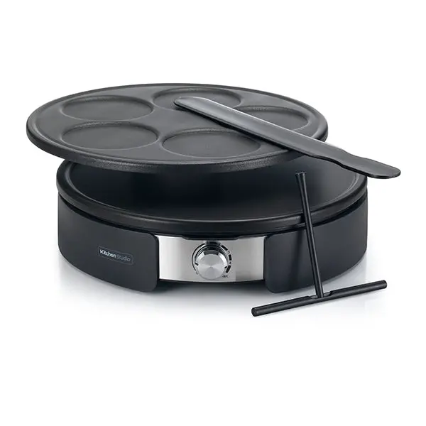 Kitchen Chef Professional Kslw-170F Electric Crepe Maker – Pro-Size (1500W) 1