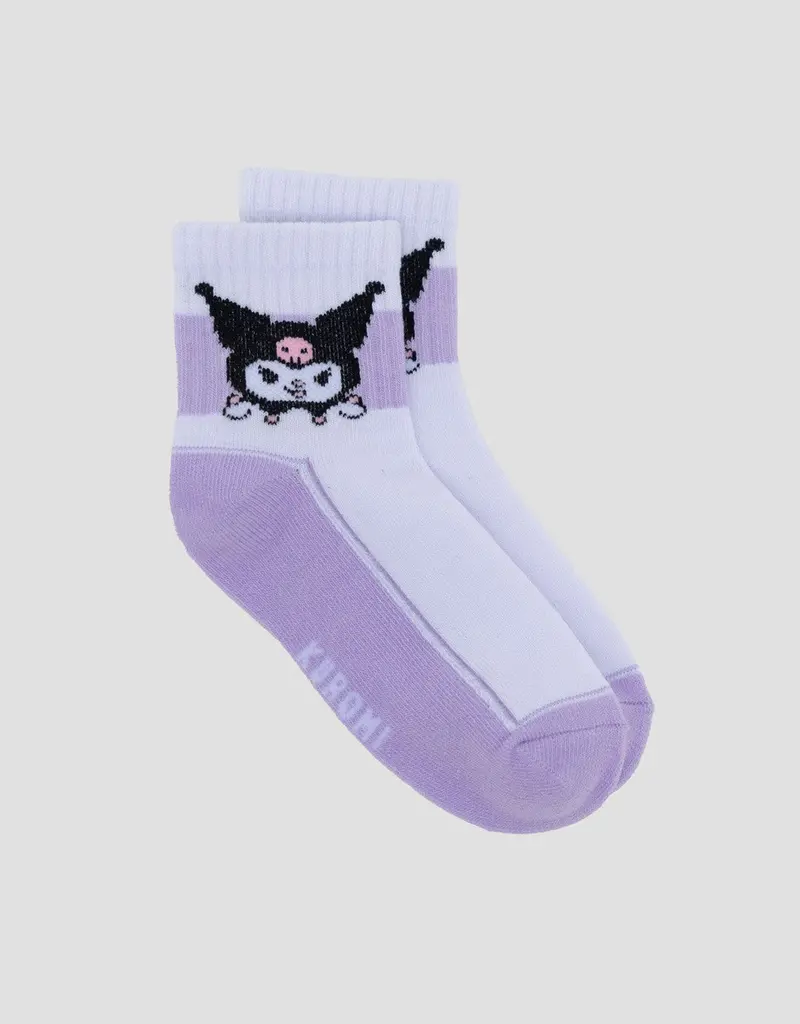 Kuromi Character Girls' Kids Socks 1