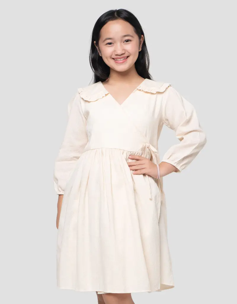 Kuromi Girls' Japanese-Inspired Kimono-Style Dress 1