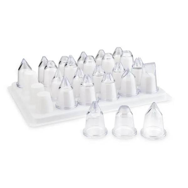 Lacor 24-Piece Pastry Tip Assortment 1
