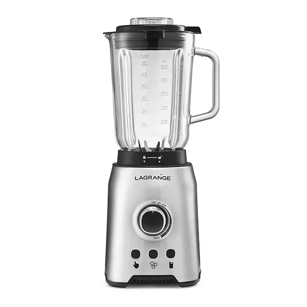 Lagrange 2L Glass-Jar Blender With Stainless Steel Body (1200W) 1
