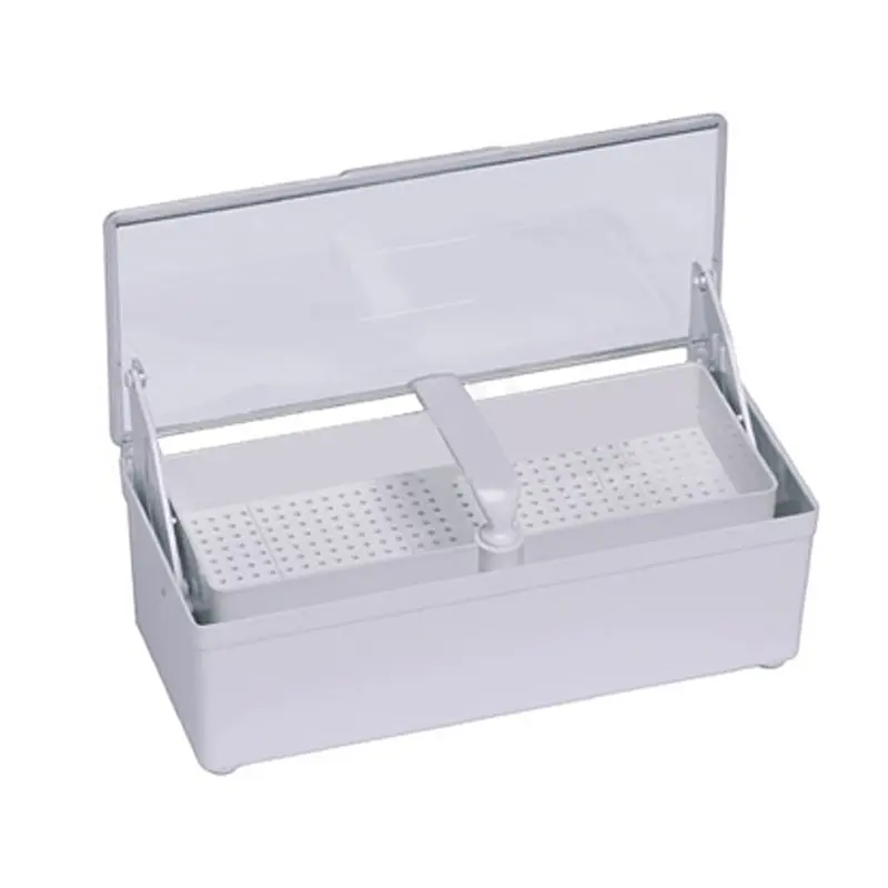 Larident Impression Disinfection Tub – Ergonomic Handle & Lid 1