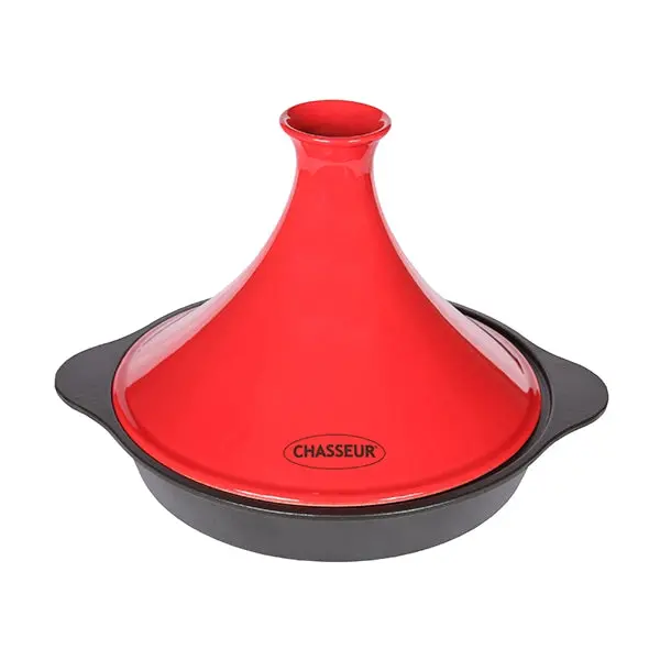 Le Creuset 24 Cm Red Cast Iron Tagine 1
