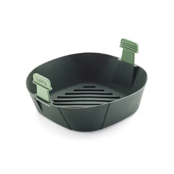 Lékué Square Silicone Air Fryer Basket – Medium Size 1