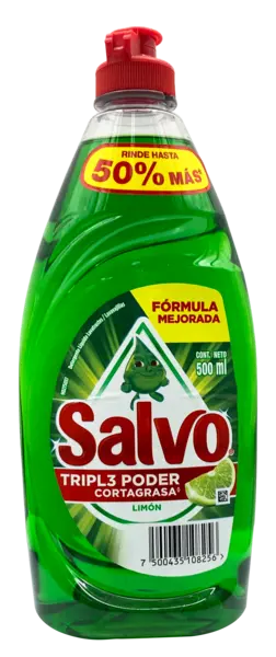 Lemon-Scented Liquid Hand Soap – Salvo Brand, 750 Ml 1