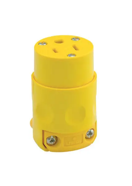 Leviton 15-Amp, 110V Decora-Style Receptacle – Pvc Housing (515Cv) 1