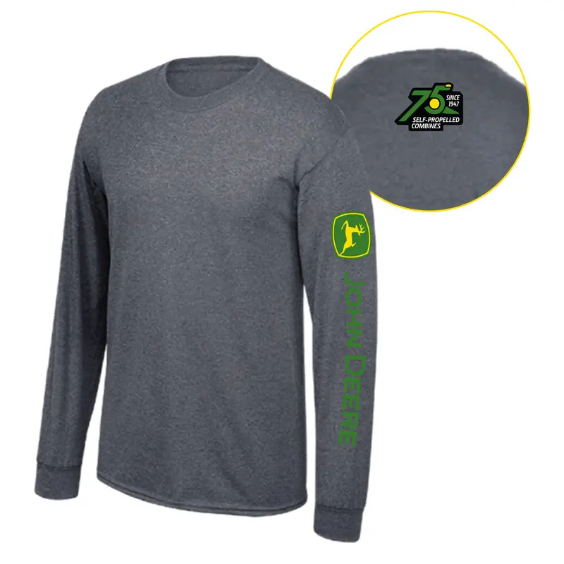 Limited-Edition John Deere 75Th Anniversary Long Sleeve Shirt 1
