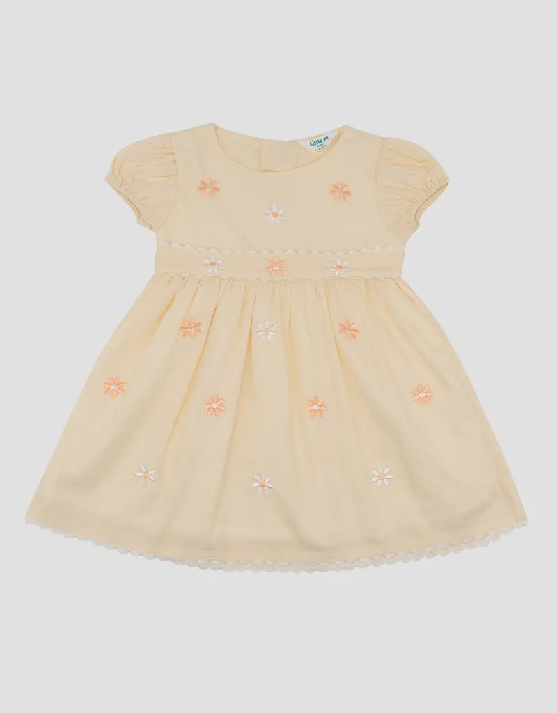 Little M Japanese Woven Floral Midi Dress – Baby Girl 1