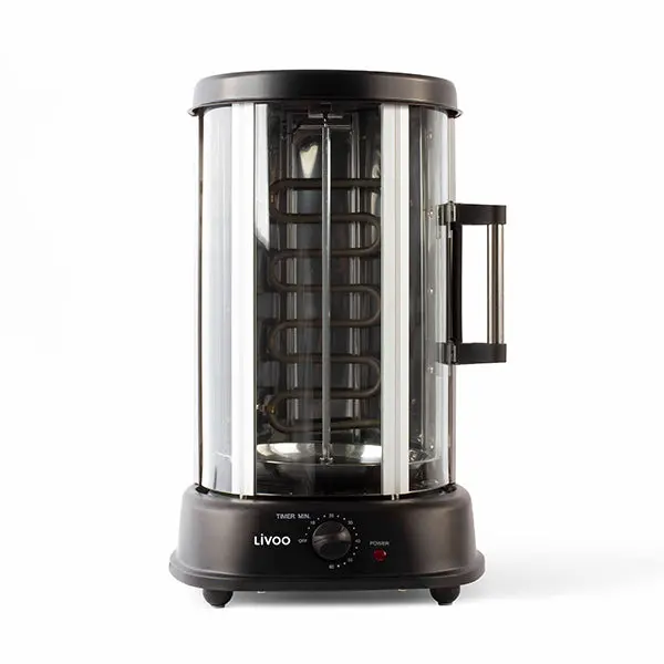 Livoo Dom323 Vertical Rotisserie Grill – 1500W 1