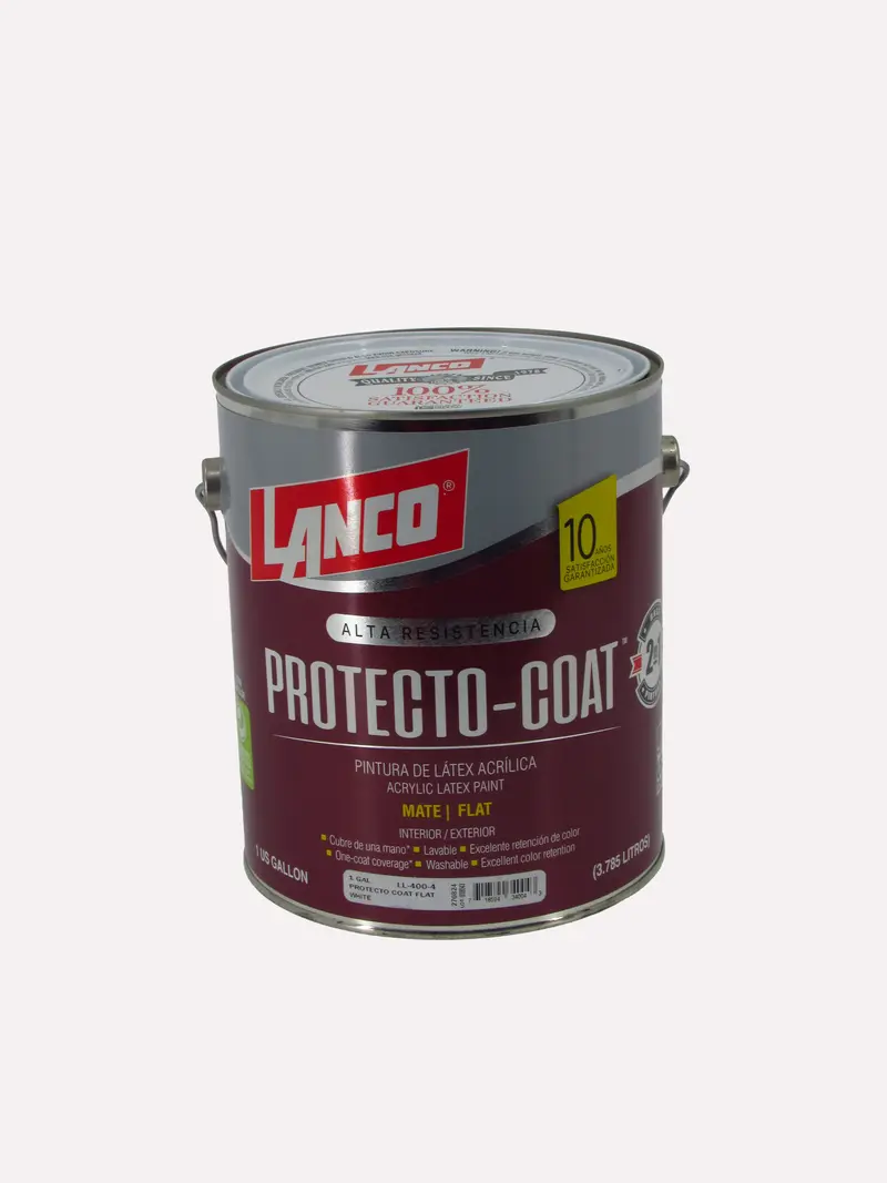 Ll-400-4 Protective Flat White Coating Paint – 4-Gallon Can 1