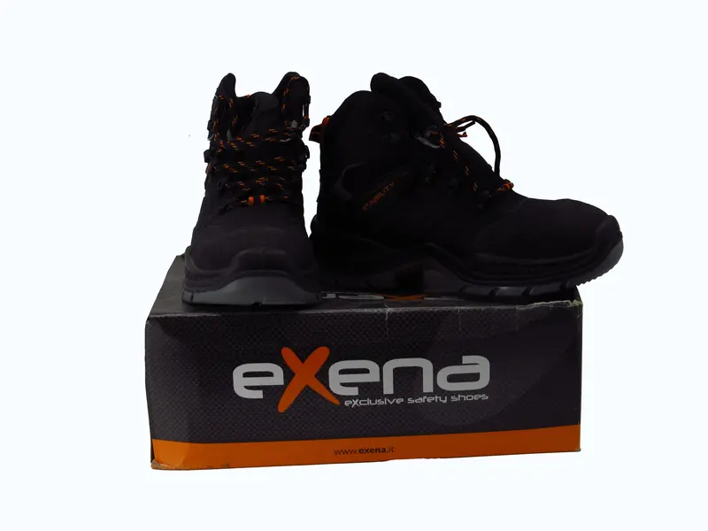 Lugan S3 Metal-Toe Safety Boot – Black, Size 40 1