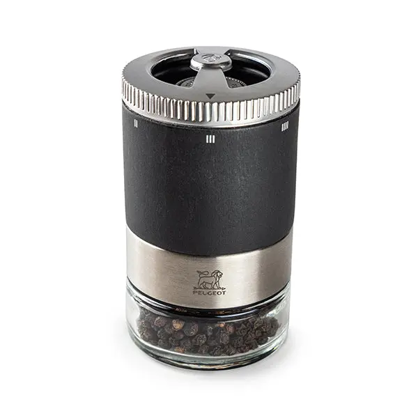 Maestro Graphite Pepper Mill With Interchangeable Container – 11 Cm By Peugeot 1