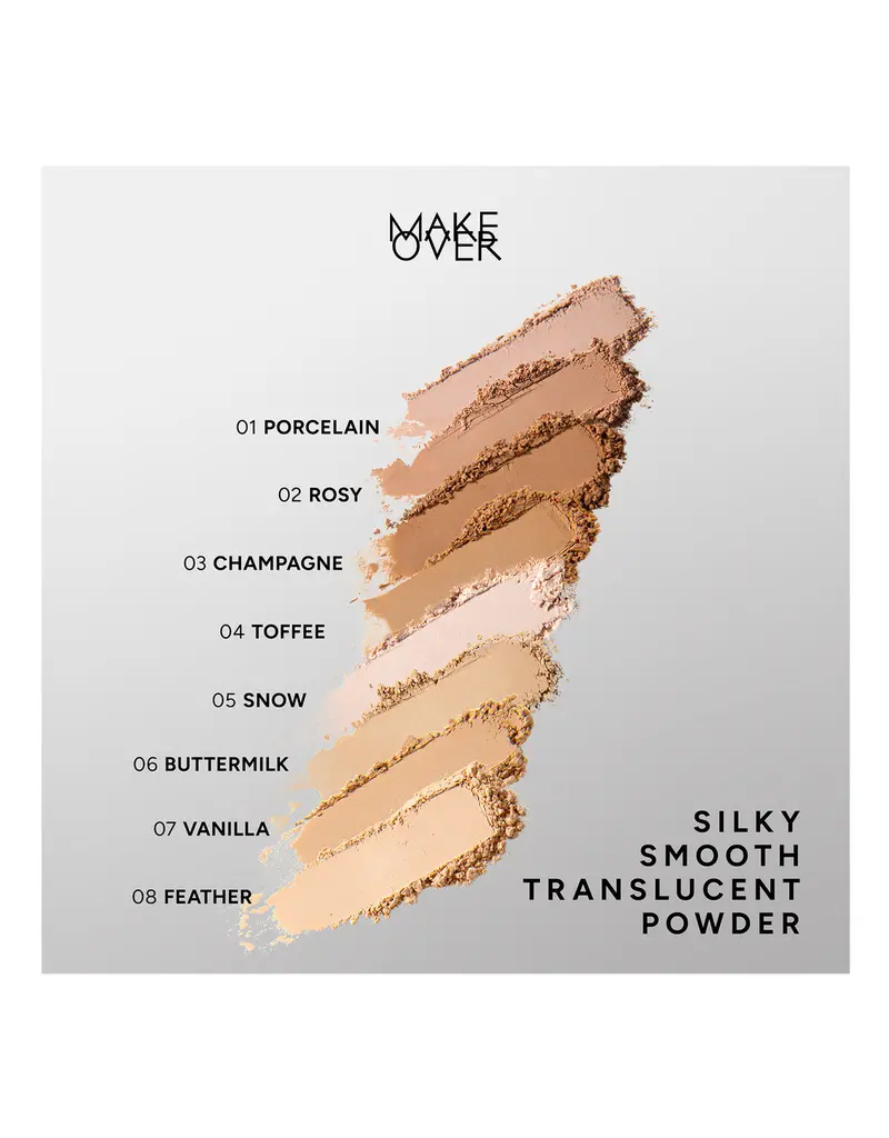 Make Over Silky Smooth Translucent Powder In Snow Tone (05), 30 G 1