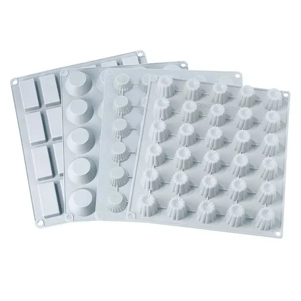 Mathon 4-Piece Gourmet Baking Tray Collection: Muffins, Tartlets, Canelés, Financiers 1