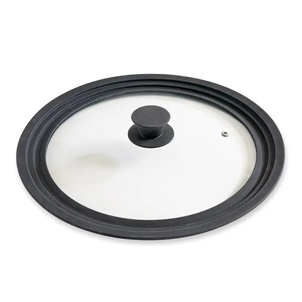 Mathon Adjustable Glass-And-Silicone Lid – Fits 28, 30 & 32 Cm Pots 1