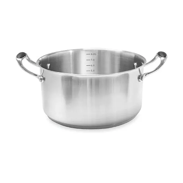 Mathon Excell'Inox Stainless Steel Dutch Oven – 24 Cm, 5.4 L 1